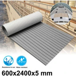 Coperta Per Barche Tappetino Per Decking Per Yacht Lastra In Teak Schiuma EVA 600x2400x5mm