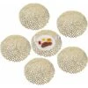 SOEKAVIA Tovaglietta In PVC Antiscivolo, Lavabile, Set Di 6 Tovagliette Eleganti E Resistenti Al Calore Per La Cucina Del Ristorante Golden-Round -Vendite ATMOSPHERA || None || Maxwell & Williams 35821299 1