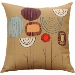 SOEKAVIA Set Di 4 Federe In Cotone E Lino Motivo Piante Tropicali 45 X 45 Cm -Vendite ATMOSPHERA || None || Maxwell & Williams 35905251 2