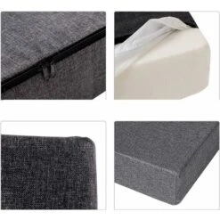 Cuscino Da Seduta, Cuscino Ergonomicoper Divano,con Fodera Impermeabile, Antipolvere EdAntimacchia, Morbido E Confortevole, In Spugna (20x60x40cm) -Vendite ATMOSPHERA || None || Maxwell & Williams 37329574 4