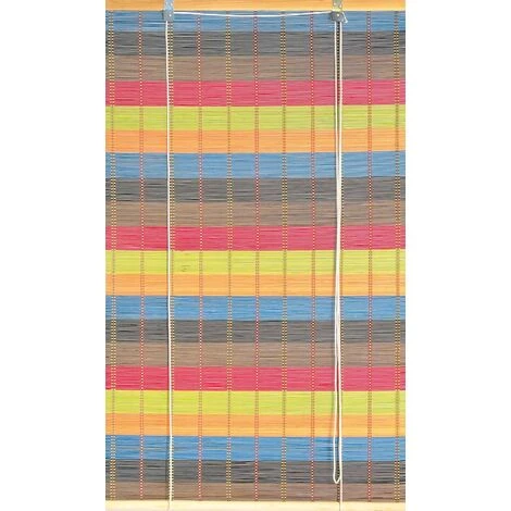 VERDEMAX - TAPPARELLA IN MIDOLLINO MULTICOLOR CM100X160 3 VERDEMAX - TAPPARELLA IN MIDOLLINO MULTICOLOR CM100X160