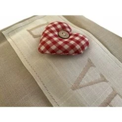 Tenda Finestra Porta Interno Coppia 2 Pz Cuore 3D Tessuto Lino Semitrasparente Love Tortora - 60x150 Cm -Vendite ATMOSPHERA || None || Maxwell & Williams 38235983 3