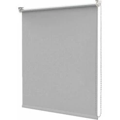 Tenda A Rullo Avvolgibile Porta Finestra Casa Ufficio Parete Soffitto Grigio - 60x180 Cm