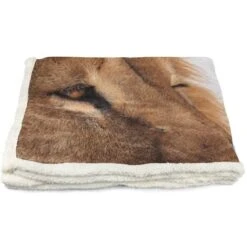 PLAID Coperta IN PILE SHERPA Fantasy HD LEONE -Vendite ATMOSPHERA || None || Maxwell & Williams 39998782 2