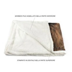 PLAID Coperta IN PILE SHERPA Fantasy HD LEONE -Vendite ATMOSPHERA || None || Maxwell & Williams 39998782 4