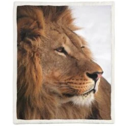 PLAID Coperta IN PILE SHERPA Fantasy HD LEONE -Vendite ATMOSPHERA || None || Maxwell & Williams 39998782 5