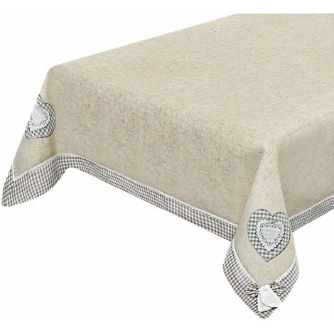 Tovaglia Cucina Runner Centrotavola Shabby Chic Cuore Ricamato - 40x135 Cm 7 Tovaglia Cucina Runner Centrotavola Shabby Chic Cuore Ricamato - 40x135 Cm - immagine 5