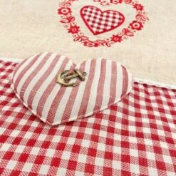 Tovaglia Cucina Runner Centrotavola Shabby Chic Quadretti Rossi - 40x135 Cm -Vendite ATMOSPHERA || None || Maxwell & Williams 40003180 3