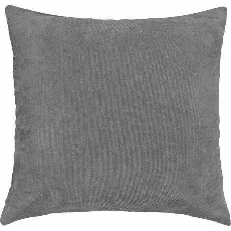 Federa Cuscino Divano Letto Fodera Copri Cuscino Con Cerniera Grigio - 45x45 Cm 3 Federa Cuscino Divano Letto Fodera Copri Cuscino Con Cerniera Grigio - 45x45 Cm