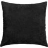 Federa Cuscino Divano Letto Fodera Copri Cuscino Con Cerniera Nero - 45x45 Cm