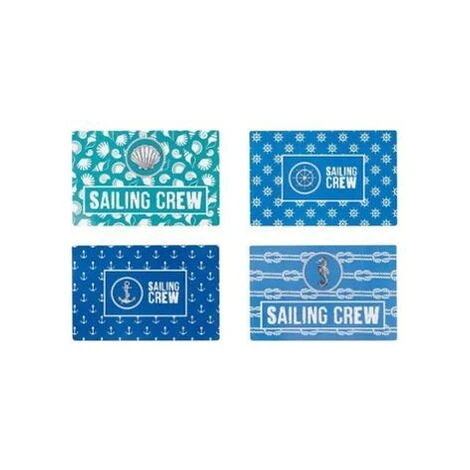 TOVAGLIETTA IN PLASTICA SAILING CREW 45X35CM IN 4 DECORAZIONI 3 TOVAGLIETTA IN PLASTICA SAILING CREW 45X35CM IN 4 DECORAZIONI
