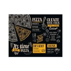 TOVAGLIETTA NERA IN PLASTICA 45X35CM IN 4 MODELLI -Vendite ATMOSPHERA || None || Maxwell & Williams 42328797 3