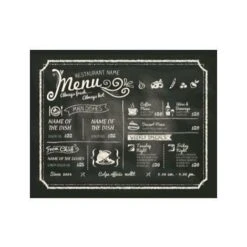 TOVAGLIETTA NERA IN PLASTICA 45X35CM IN 4 MODELLI -Vendite ATMOSPHERA || None || Maxwell & Williams 42328797 4