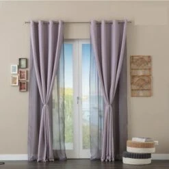 DOPPIA TENDA MAMO 140X280 CM GRIGIO