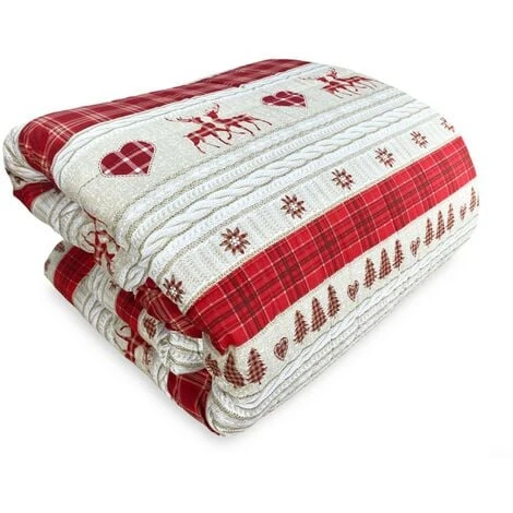 TRAPUNTA FIOCCO © COASSOLO Rosso TIROLESE Invernale Made In Italy 1 PIAZZA 6 TRAPUNTA FIOCCO © COASSOLO Rosso TIROLESE Invernale Made In Italy 1 PIAZZA - immagine 4