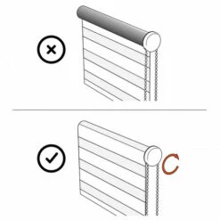 Tenda A Rullo Notte E Giorno Avvolgibile Con Doppio Telo, Bianco, 100 X 180cm -Vendite ATMOSPHERA || None || Maxwell & Williams 45795744 3