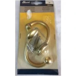 SWISH - 2 EMBRASSE IN ACCIAIO FINITURA ORO SATINATO D. 20mm