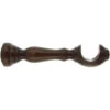 COPPIA SUPPORTI X BASTONE NOCE SCURO CM.10 -Vendite ATMOSPHERA || None || Maxwell & Williams 47451852 1
