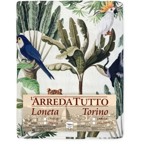 TELO ARREDO Copritutto GRAN FOULARD COPRILETTO Copridivano GIUNGLA 1 PIAZZA 3 TELO ARREDO Copritutto GRAN FOULARD COPRILETTO Copridivano GIUNGLA 1 PIAZZA