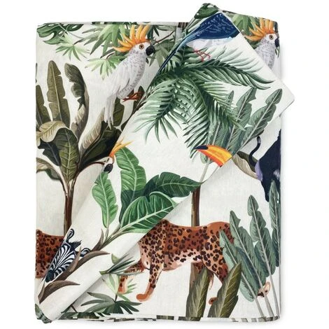 TELO ARREDO Copritutto GRAN FOULARD COPRILETTO Copridivano GIUNGLA 1 PIAZZA 5 TELO ARREDO Copritutto GRAN FOULARD COPRILETTO Copridivano GIUNGLA 1 PIAZZA - immagine 3