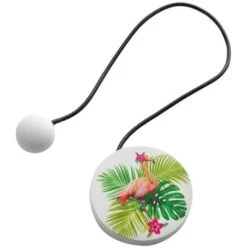 CALAMITA FERMATENDA L 43 X 6 MDF STAMPATO FLAMINGO