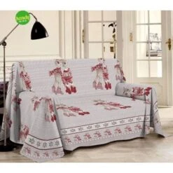 GRANFOULARD SHABBY GEMITEX COPRI DIVANO 240X280 CM COLORI E FANTASIE ASSORTITE