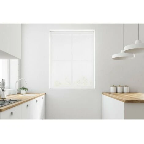 COPPIA Tendina VETRO MODERNA Larga 45 O 70 O 90 SIMPLY Bianco COPPIA (2 TELI) CM. 45x150 4 COPPIA Tendina VETRO MODERNA Larga 45 O 70 O 90 SIMPLY Bianco COPPIA (2 TELI) CM. 45x150 - immagine 2