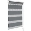 VOUNOT Tenda A Rullo Doppia Strato Oscurante Giorno E Notte, Catenella Laterale, Tenda Interno Zebra Blinds Grigio, 55 X 150 Cm 2 VOUNOT Tenda A Rullo Doppia Strato Oscurante Giorno E Notte, Catenella Laterale, Tenda Interno Zebra Blinds Grigio, 55 X 150 Cm -Vendite ATMOSPHERA || None || Maxwell & Williams 51196143 1