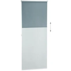 2x Tende A Rullo Oscurante, Tenda Termica, Catenella Laterale, Senza Fori, HxL 80x210, Tessuto, Grigio -Vendite ATMOSPHERA || None || Maxwell & Williams 51971304 4