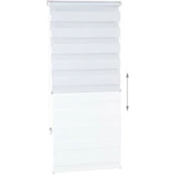 3x Tende Plissettate A Rullo, In Tessuto E Poliestere, Per Interni, Senza Trapano, HxL 60x150 Cm, Bianco -Vendite ATMOSPHERA || None || Maxwell & Williams 51971327 4