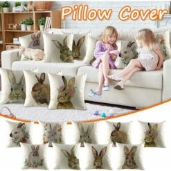 Fodere Per Cuscini Decorativi Fodere Per Cuscini Pasquali Modello Di Uovo Di Coniglio Federa Di Lino Lavato Cuscino Per Divano 45x45 Plus Fodera Per Auto Camera Da Letto Soggiorno -Vendite ATMOSPHERA || None || Maxwell & Williams 52008900 3