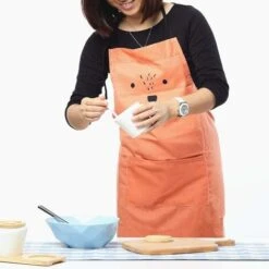 Simpatico Grembiule Con Tasca Per Donne E Bambini, Impermeabile, In Cotone, Lino, Grembiule Da Cucina, Grembiule Da Cucina, Grembiule Da Cucina, Grembiule Da Cucina Per Adulti, Arancione Adulto -Vendite ATMOSPHERA || None || Maxwell & Williams 52017558 4