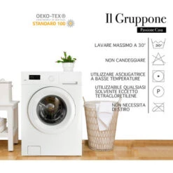 Piumino In Vera Piuma D'Oca 90/10 Invernale Autunnale Caldo 320Gr/Mq Piumone 3 Misure Singolo Piazza Mezza Matrimoniale Bianco Bianco - Singolo -Vendite ATMOSPHERA || None || Maxwell & Williams 53668201 4