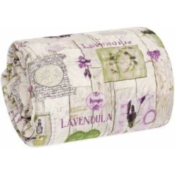 Trapunta Matrimoniale Stagione Primaverile Invernale 200gr Morbida Shabby Chic Lavanda