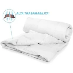 Piumino Letto Estivo In Morbida Mircrofibra Bianco Coperta Trapunta Sottile Anallergico Piumone Bianco - Singolo -Vendite ATMOSPHERA || None || Maxwell & Williams 54337484 3