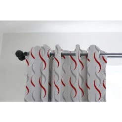 Tende Finestra Con Occhielli 4 Cm A Pannello Modello Debora 1Tenda - Rosso -Vendite ATMOSPHERA || None || Maxwell & Williams 54588051 3