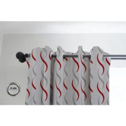 Tende Finestra Con Occhielli 4 Cm A Pannello Modello Debora 1Tenda - Rosso -Vendite ATMOSPHERA || None || Maxwell & Williams 54588051 4