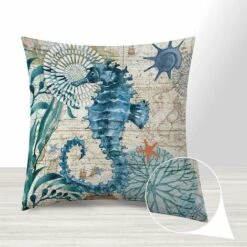 HIASDFLS Cuscini Impermeabili Per Mobili Da Esterno Per Esterni, Federe In Stile Mediterraneo, Fodere Per Cuscini Con Decorazioni Costiere Per Divani Letto-soggiorno, Terrazze, Set Da 4 Pezzi (45,7 X -Vendite ATMOSPHERA || None || Maxwell & Williams 55528216 2