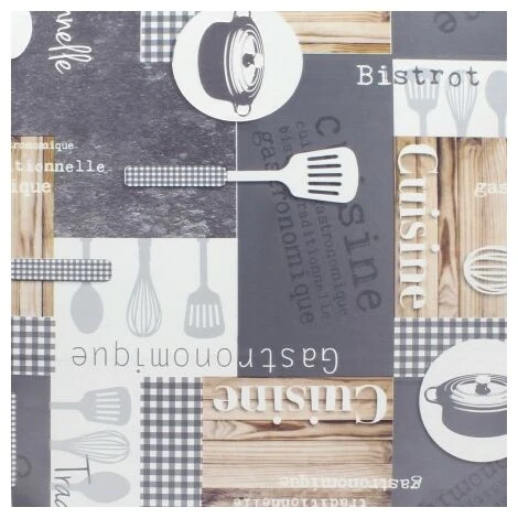 Tovaglia In Gomma Rettangolare Cuisin Impermeabile Pvc Antimacchia 140 X 250 Cm. 5 Tovaglia In Gomma Rettangolare Cuisin Impermeabile Pvc Antimacchia 140 X 250 Cm. - immagine 3