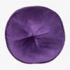 SKLUM Cuscino Da Pavimento Rotondo In Velluto Meijer Viola Scuro