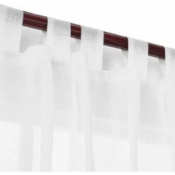 Deconovo Tende In Voile Con Passanti 2 Pannelli 140x245 Cm (LxA) - Bianco 9 Deconovo Tende In Voile Con Passanti 2 Pannelli 140x245 Cm (LxA) - Bianco -Vendite ATMOSPHERA || None || Maxwell & Williams 57115471 3