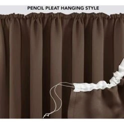 Deconovo Tende Oscuranti Tinta Unita Con Nastro Pezzi 140x175 Cm (LxA) - Marrone -Vendite ATMOSPHERA || None || Maxwell & Williams 57117102 4