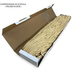 TENDA Mariel © SOFFICE A PERLINE In Stoffa Morbida Anti Insetti Antirumore A Fili BEIGE Cm. 100x220 -Vendite ATMOSPHERA || None || Maxwell & Williams 57359119 5