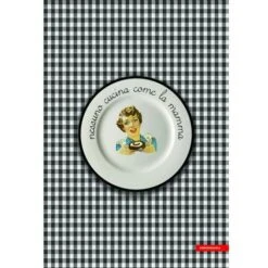 CANOVACCIO NESSUNO CUCINA COME LA MAMMA 50X75CM STROFINACCIO DA CUCINA