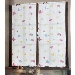 Coppia TENDINA Vetro FARFALLE Bianco Larghe Cm. 60 Da Finestra E Da Porta COPPIA (2 TELI) CM. 60X150 -Vendite ATMOSPHERA || None || Maxwell & Williams 58214761 5