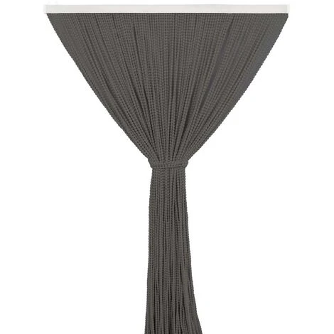 Tenda Antimosche Per Porta Finestra A Pannello Con Telaio In PVC, In Più Colori, Moschiera Con Corde A Pallini Anti Mosche E Zanzare Per Esterno Interno Ingresso Casa Negozi Balconi, Fili A Caduta Grigio - 100 X 220 3 Tenda Antimosche Per Porta Finestra A Pannello Con Telaio In PVC, In Più Colori, Moschiera Con Corde A Pallini Anti Mosche E Zanzare Per Esterno Interno Ingresso Casa Negozi Balconi, Fili A Caduta Grigio - 100 X 220