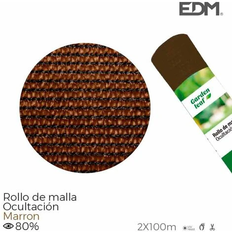 Rotolo Di Rete Di Copertura Colore Marrone 90gr 1,5x10m Edm 3 Rotolo Di Rete Di Copertura Colore Marrone 90gr 1,5x10m Edm