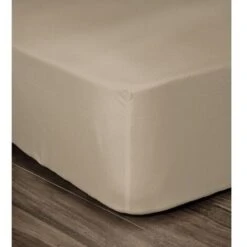 LOVELY HOME COPRIMATERASSO 100% COTONE 180 X 200 X 30 CM BEIGE