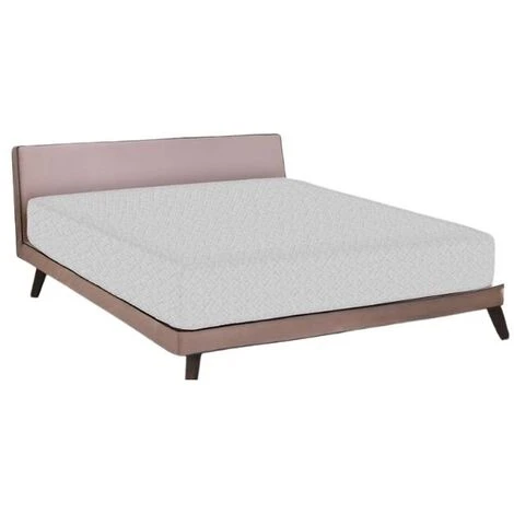 Coprimaterasso In Spugna Elasticizzata, Jersey, No Stiro Bianco - Singolo 3 Coprimaterasso In Spugna Elasticizzata, Jersey, No Stiro Bianco - Singolo