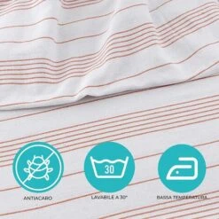 Baroni Home Telo Copritutto In Misto Cotone. 3-in-1 Copriletto Estivo. Plaid E Copridivano. Telo Multiuso Singolo 170x260 Cm - Righe Ecru -Vendite ATMOSPHERA || None || Maxwell & Williams 59728691 3